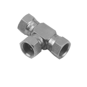 Plated Steel Tee 1/4"F x 1/4"F x 1/4"F