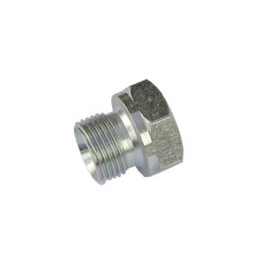 Plated Steel Blank Plug 1/8"
