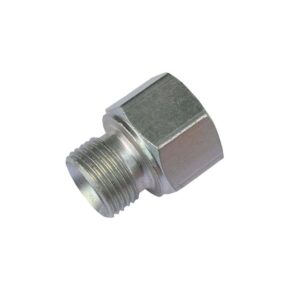 Plated Steel Bush 1/4"M x 1/8"F